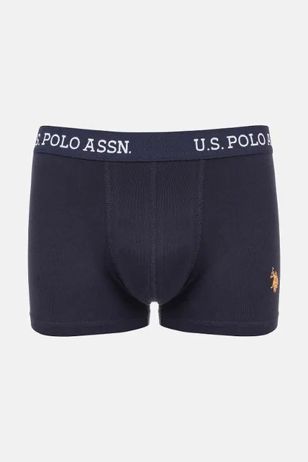Pamuklu Esnek Bel Lastiği Erkek Boxer Us. POLO Assn. 80476 - Lacivert