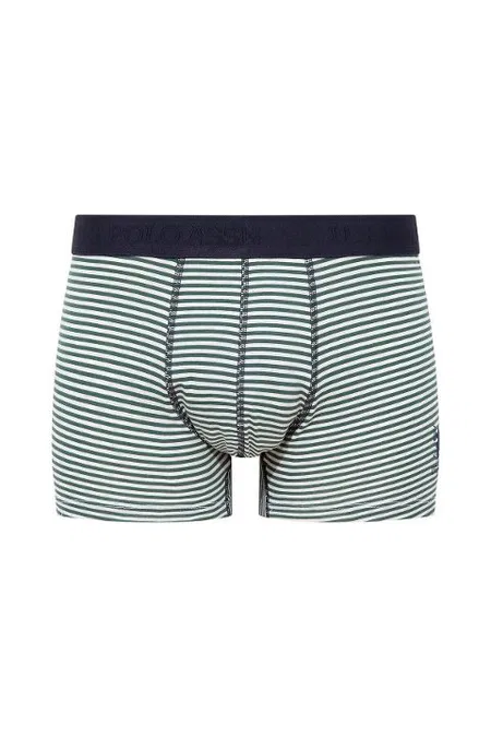 Modal Pamuklu Dikişsiz Erkek Boxer U.S. Polo Assn. 80504 - Yeşil