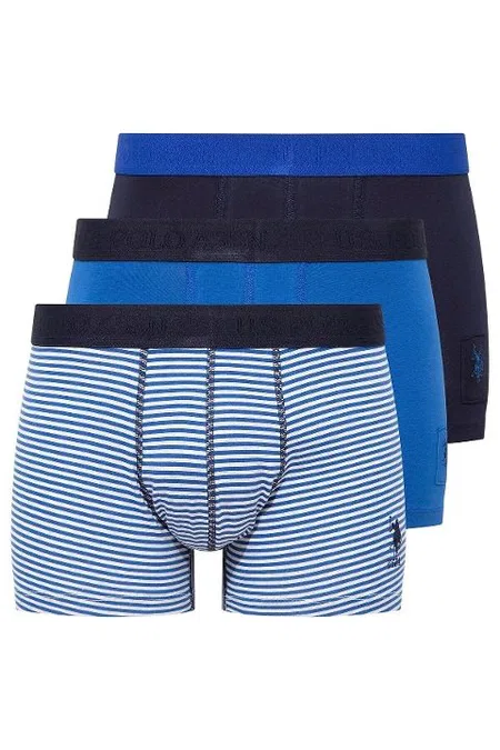 Modal Pamuklu Dikişsiz Erkek Boxer U.S. Polo Assn. 80504 - Lacivert
