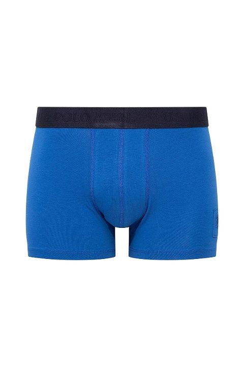 Modal Pamuklu Dikişsiz Erkek Boxer U.S. Polo Assn. 80504 - Lacivert