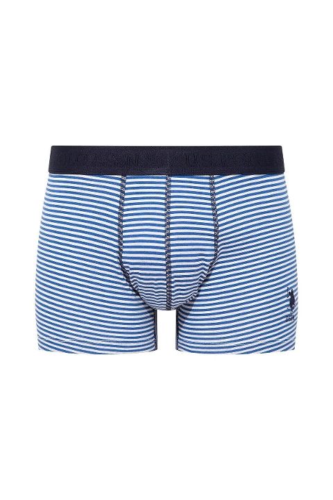 Modal Pamuklu Dikişsiz Erkek Boxer U.S. Polo Assn. 80504 - Lacivert