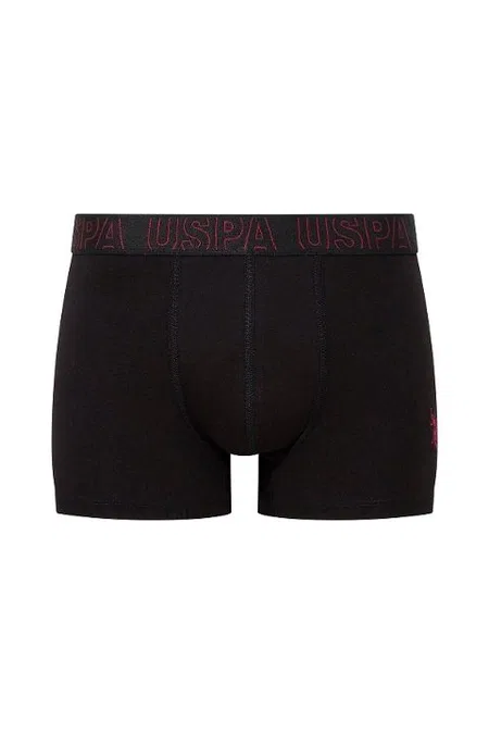 Us. POLO Assn. Pamuklu Esnek Bel Lastiği 3'lü Boxer Us. POLO Assn. 80518 - Görsel 2
