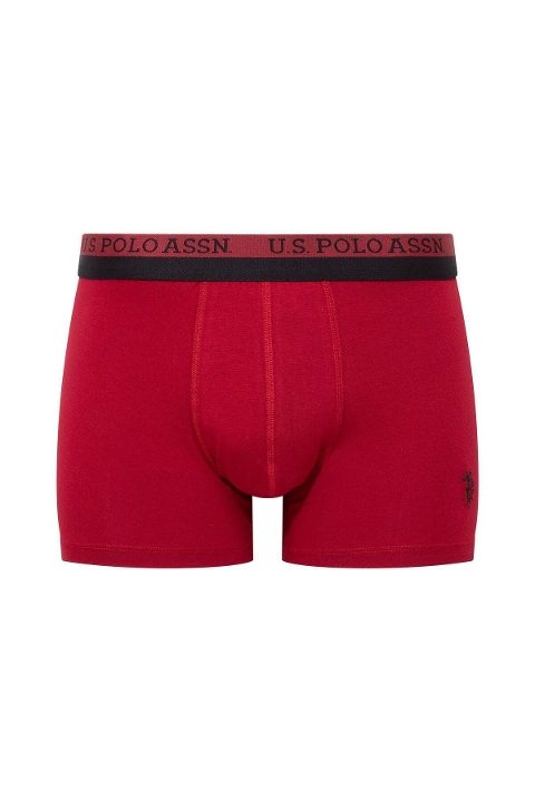 Esnek Bel Lastiği ile Modal Boxer U.S. Polo Assn. 80522 - Bordo