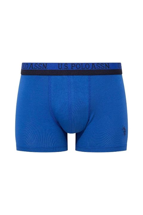 Esnek Bel Lastiği ile Modal Boxer U.S. Polo Assn. 80522 - Mavi