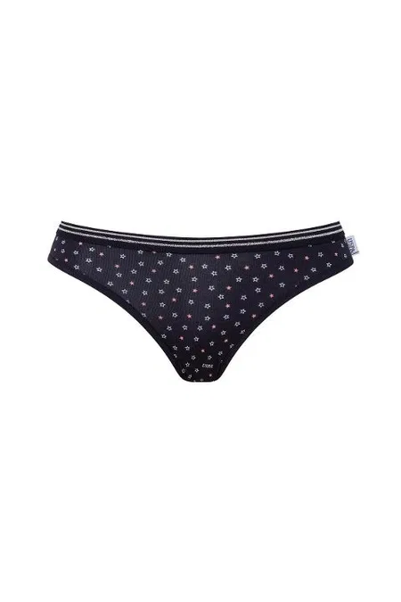Us. POLO Assn. Pamuklu Yüksek Bel Slip Külot 3'lü Set U.S. Polo Assn. 66422 - Görsel 2