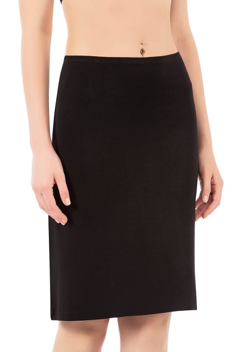 Esnek Diz Üstü Korse Kombinezon Özkan 27134 - Siyah