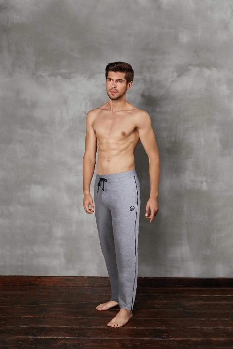 Viskon Polyester Elastan Yan Cepli Erkek Eşofman Altı Doreanse 4592