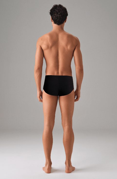 Ön Panel Yazı Baskılı Pamuklu Slip Külot Erkek Doreanse 1023 - 2