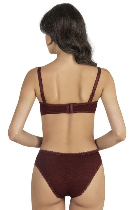 Dantel Detaylı Yekpare Nefes Alan Sütyen Takım Fabony 4200 - 2