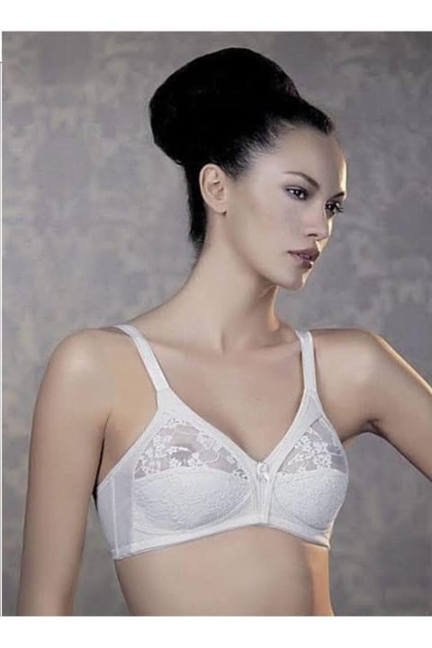 Minimizer Desteksiz Balensiz Toparlayıcı Sütyen Yeni İnci 1905 - Beyaz