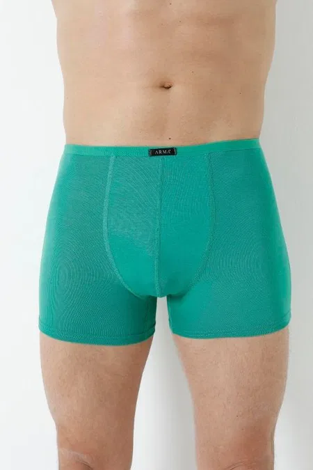 Bambu Kumaş İnce Bel Lastikli Boxer Arma Yıldız 1190 - Yeşil