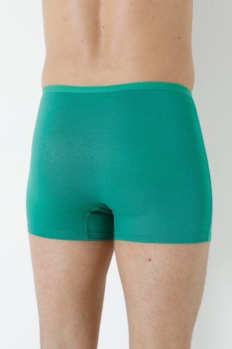 Bambu Kumaş İnce Bel Lastikli Boxer Arma Yıldız 1190 - Yeşil