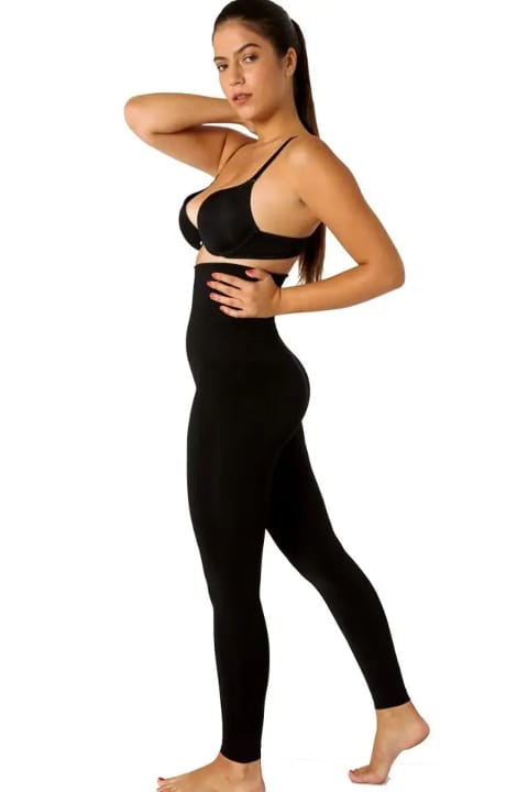 Yüksek Bel Dikişsiz Korse Tayt Pera Fitol 8020 - 2