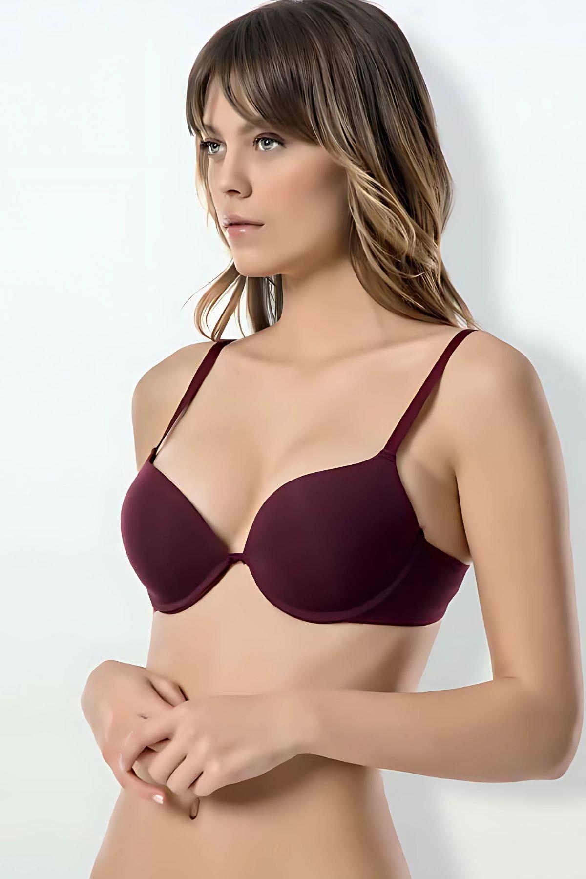 Godewo Push Up Düz Kadın Sütyen Godewo 4050 - Görsel 3