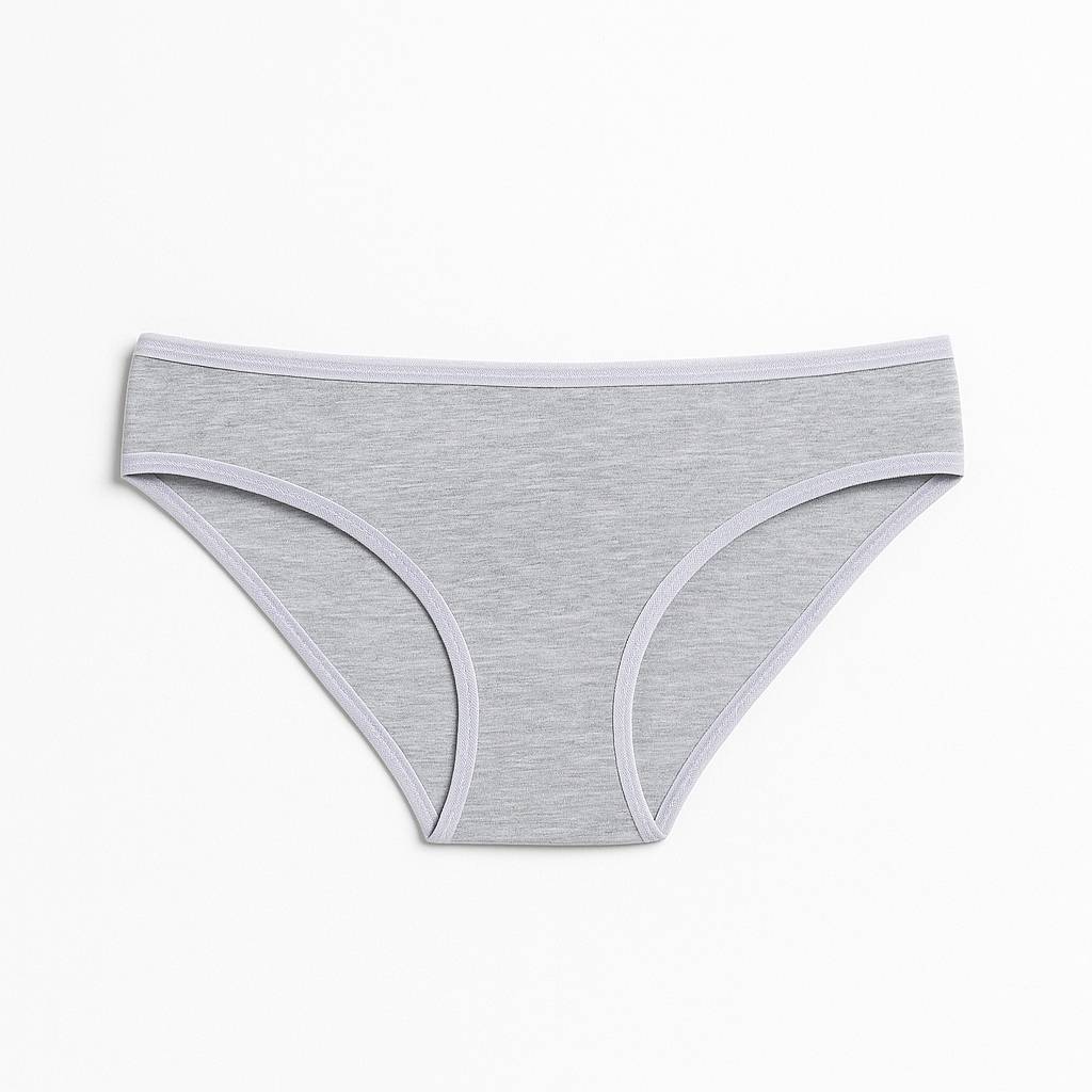 Yüksek Bel Düz Kadın Külot Mor Anı 7137 - Çok Renkli