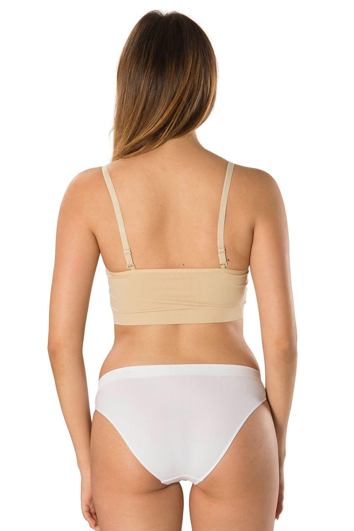 Ayarlanabilir Klipsli Geniş Kemer Jartiyer Takım FormActive 1195 - Ten