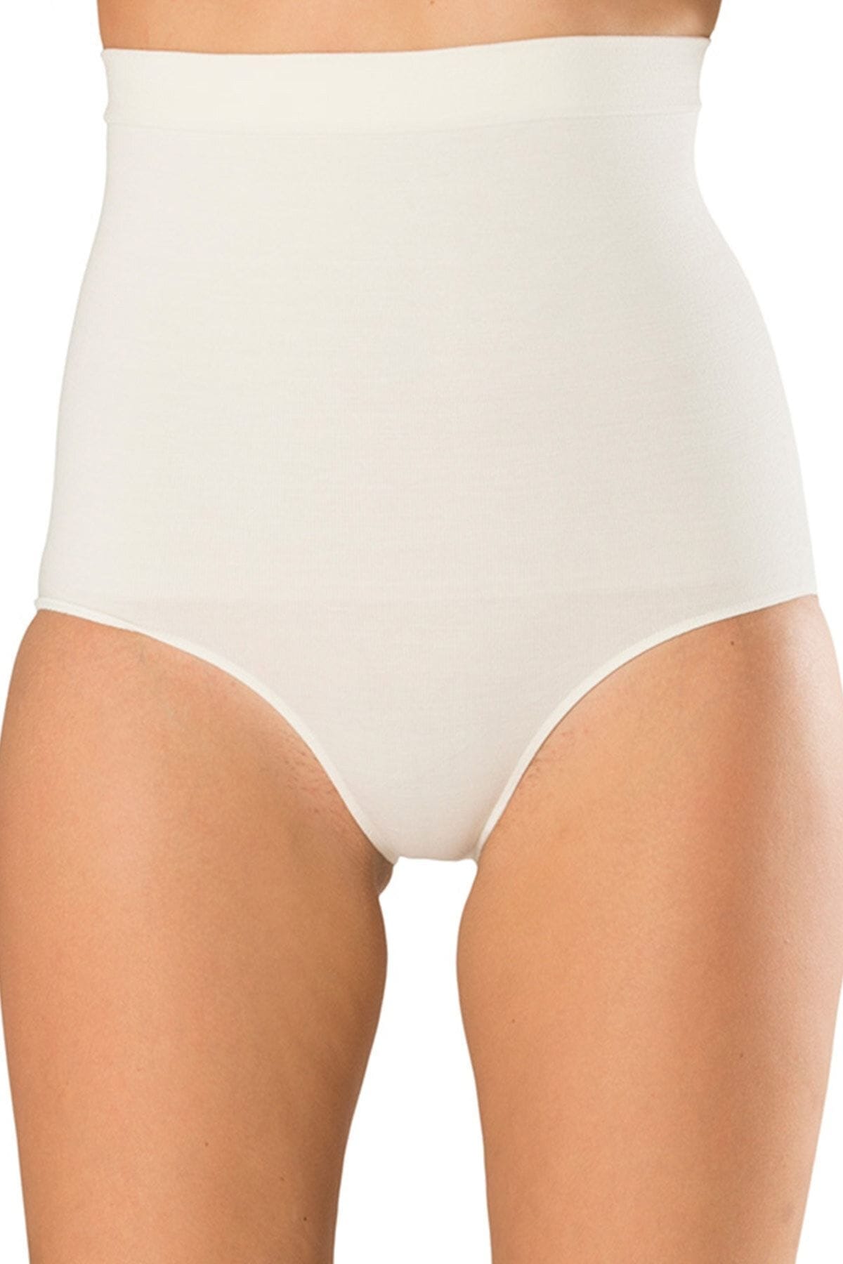 Bamboo Dikişsiz Yüksek Bel Kadın Korse FormActive 1100 - Beyaz