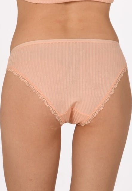 Yüksek Bel Destekli Kadın Bikini Külot Mor Anıt 3890 - Asorti