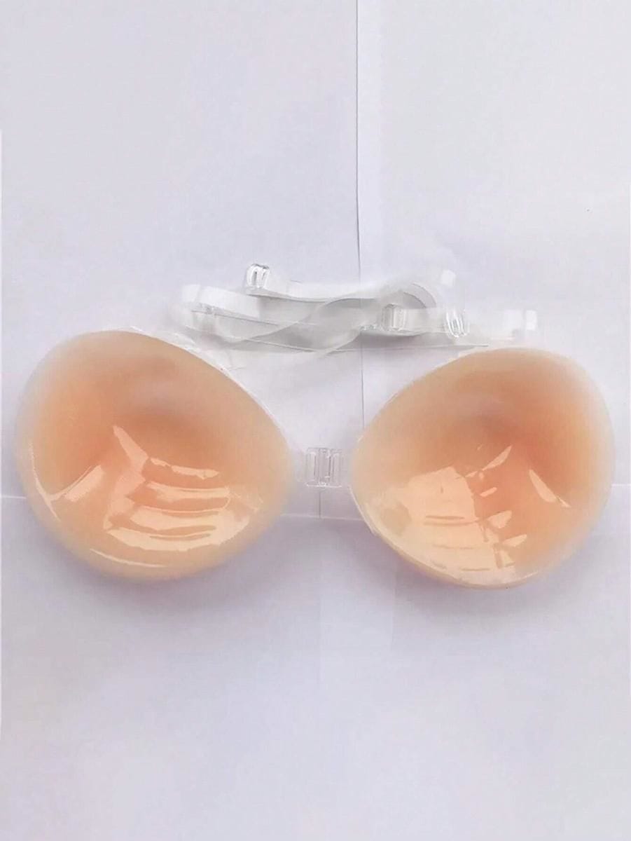 Çıkarılabilir Askılı El Dolgulu Slikon Sütyen Beleng 1022 - Ten