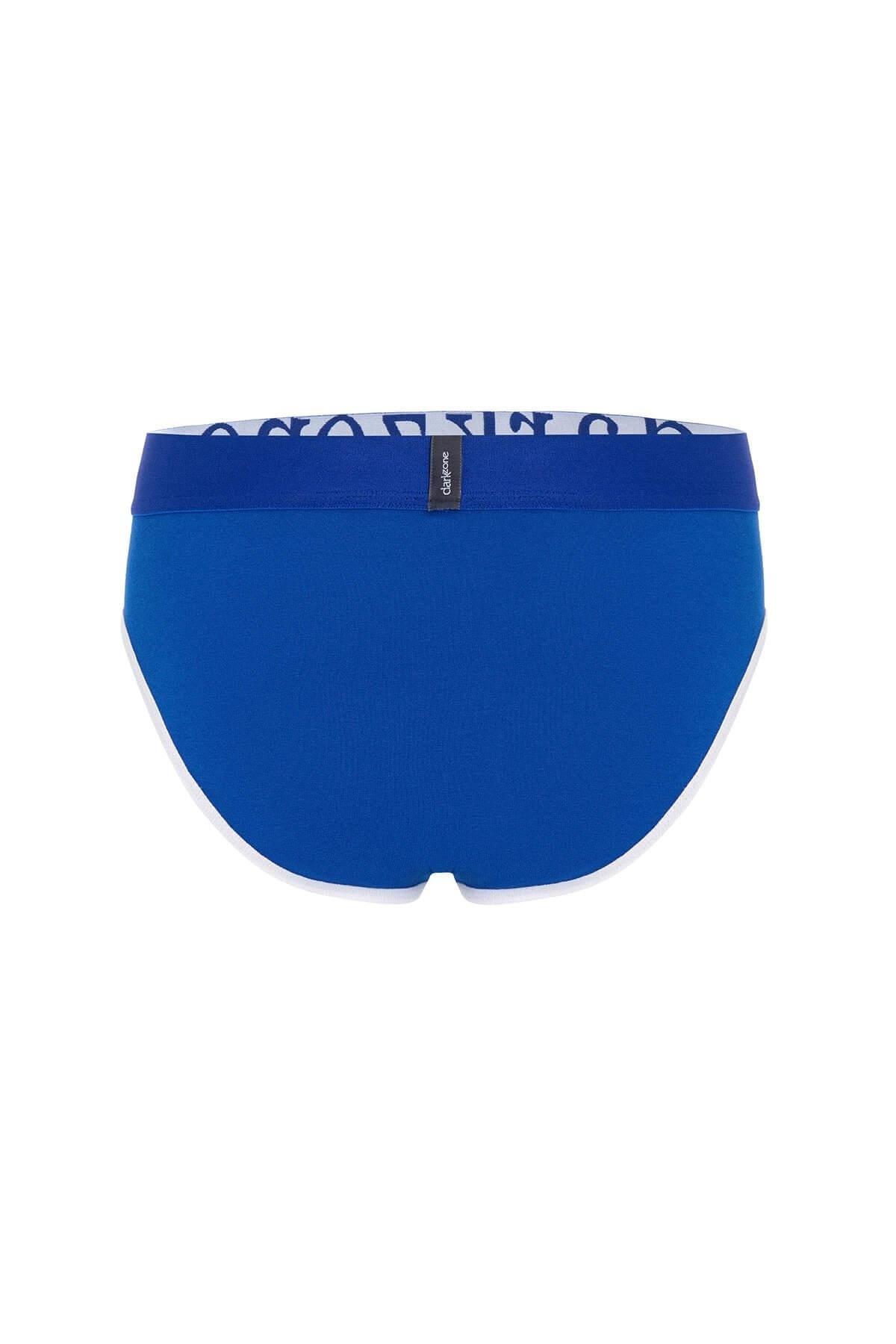 Geniş Lastikli Biyeli Yazılı Erkek Slip Darkzone 6805 - Görsel