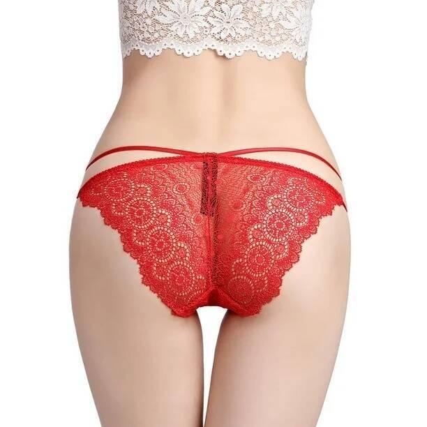 Venlisa Dantel Detaylı Çapraz Bantlı String Külot Venlisa 104 - Görsel 5