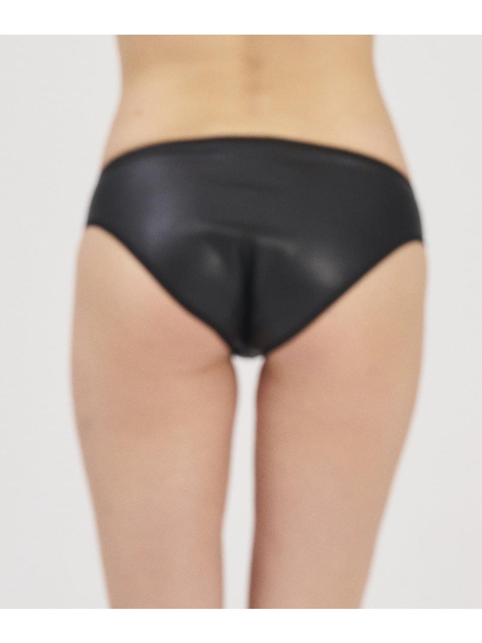 Dantelli Yüksek Bel String Külot Moonlight 3216 - Siyah