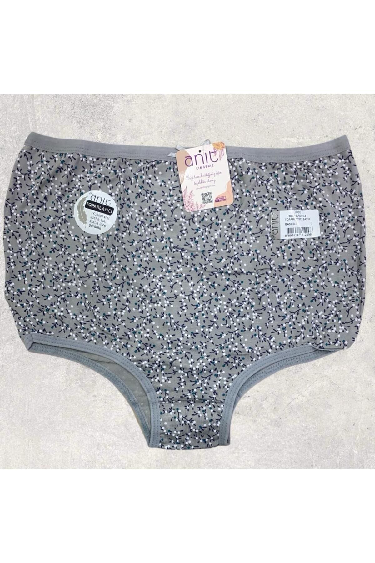 Bambu Yüksek Bel Kadın Külot Mor Anıt 3880 - Asorti