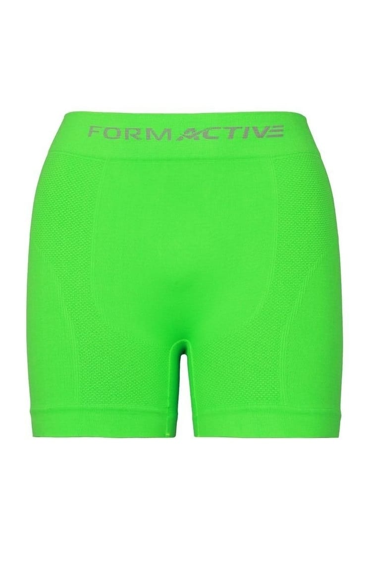 Dikişsiz Mikroelastan Erkek Boxer Neon Yeşil FormActive 4400 - Yeşil