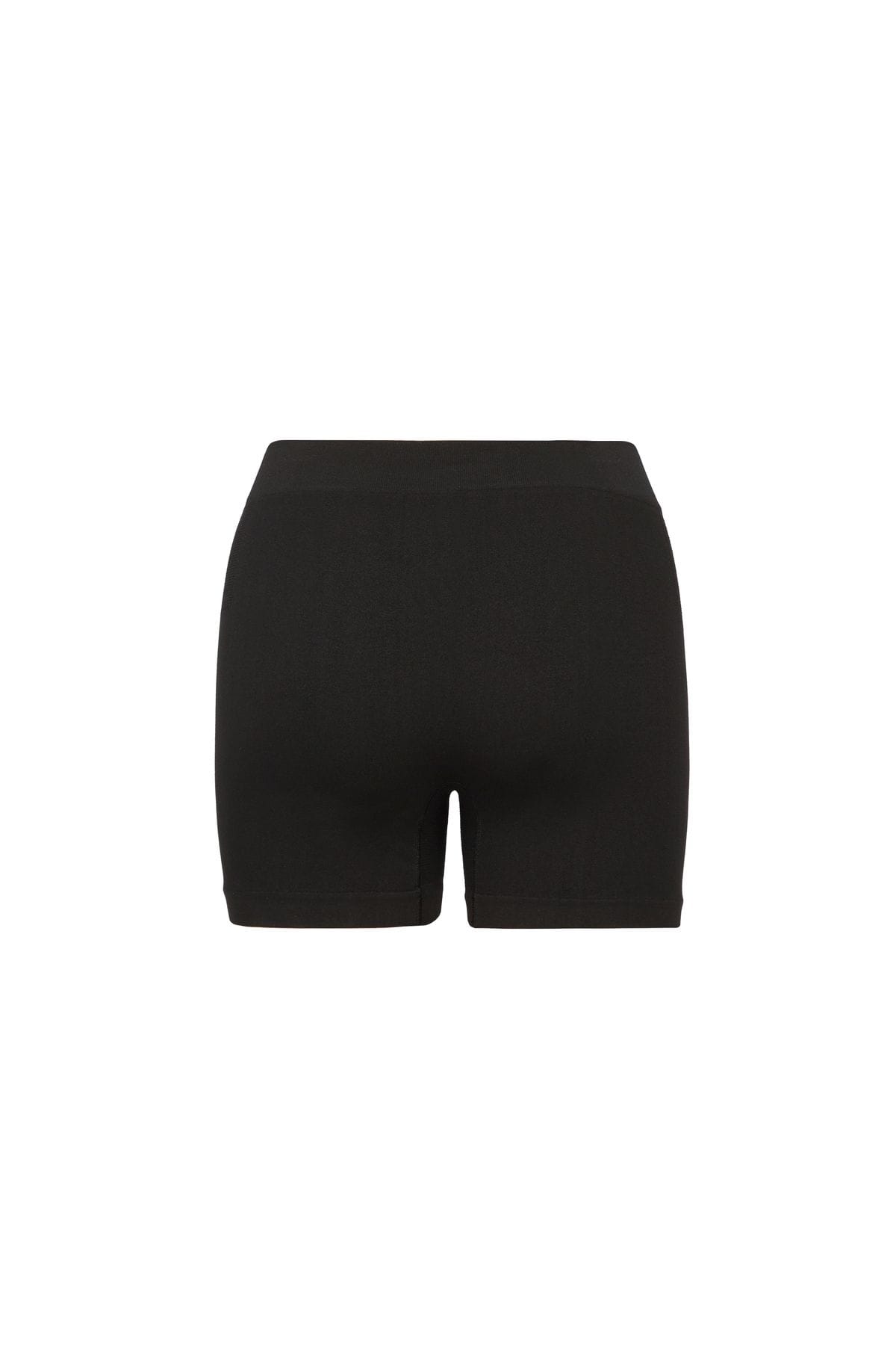 Dikişsiz Microfiber Likralı Erkek Boxer Siyah FormActive 4400 - Siyah