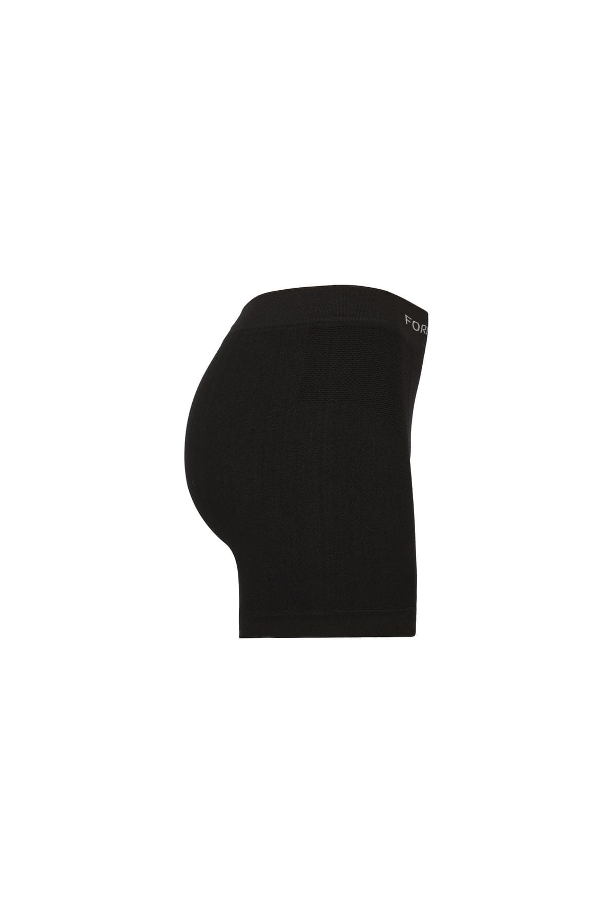 Dikişsiz Microfiber Likralı Erkek Boxer Siyah FormActive 4400 - Siyah