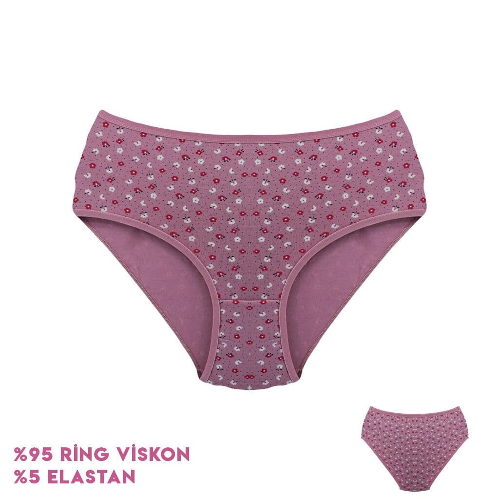 Yüksek Bel Destekli Bikini Külot Altın Dondeza 364 - Görsel