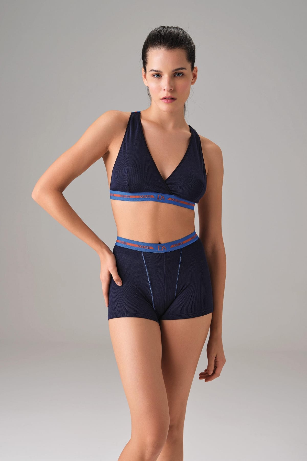 Dantel Detaylı Micro Modal Sütyen Doreanse 5590 - Lacivert