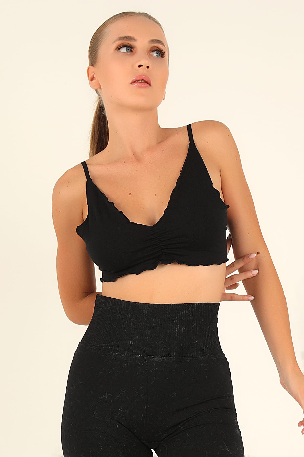 DOREMI Doremi Büzgü Detay Ayarlanabilir Askılı Büstiyer 002-T15443 - Görsel 4