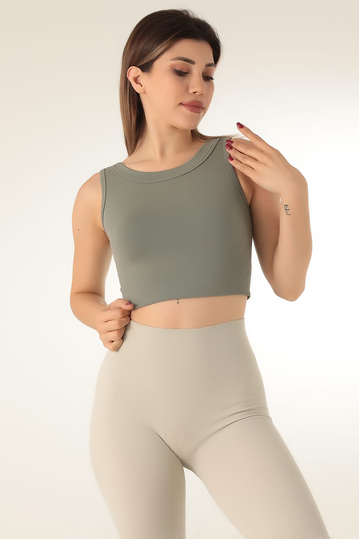 DOREMI DoReMi Dikişsiz Kısa Spor Üst 002-000110 - Görsel 3