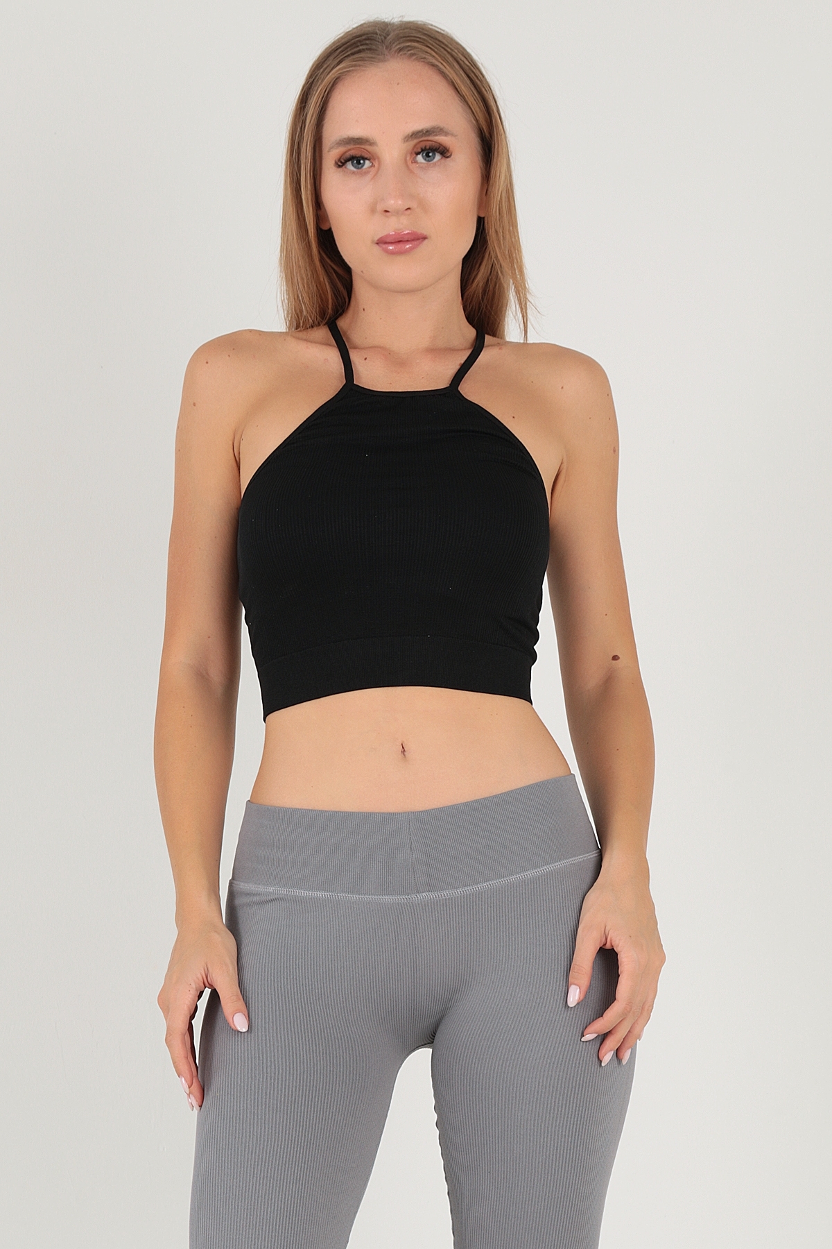 Dikişsiz Spor Bralet DoReMi 002-000108 - Siyah