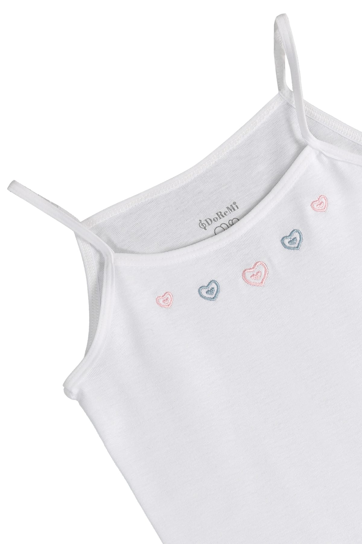 DOREMI DoReMi %100 Pamuk İnce Askılı Kız Çocuk Atlet 002-221223 - Görsel 5