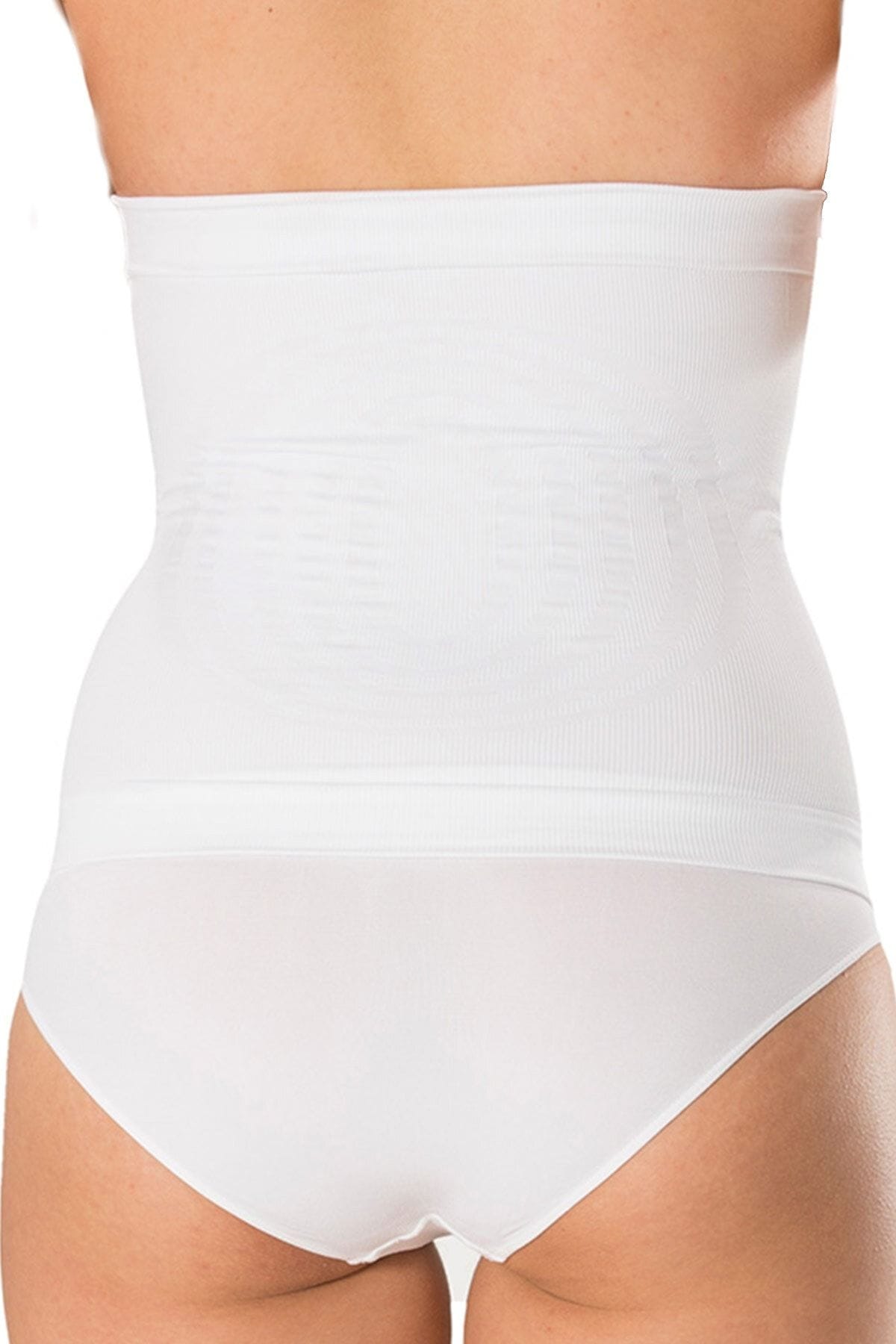 Dikişsiz Yapı ile Beyaz Bel Korse FormActive 1050 - Beyaz