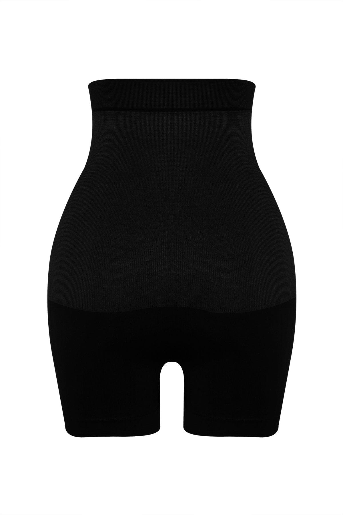 Dikişsiz Kademeli Kompresyon Toparlayıcı Mini Boxer Korse FormActive 1055 - Siyah