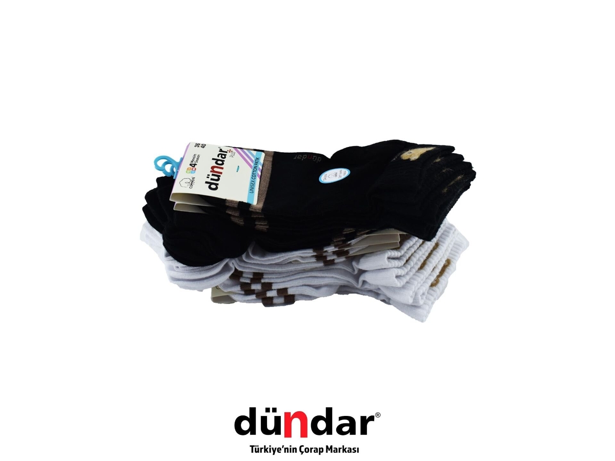 Dikişsiz Kokulu Patik Çorap Mor Dündar 4308 - Asorti