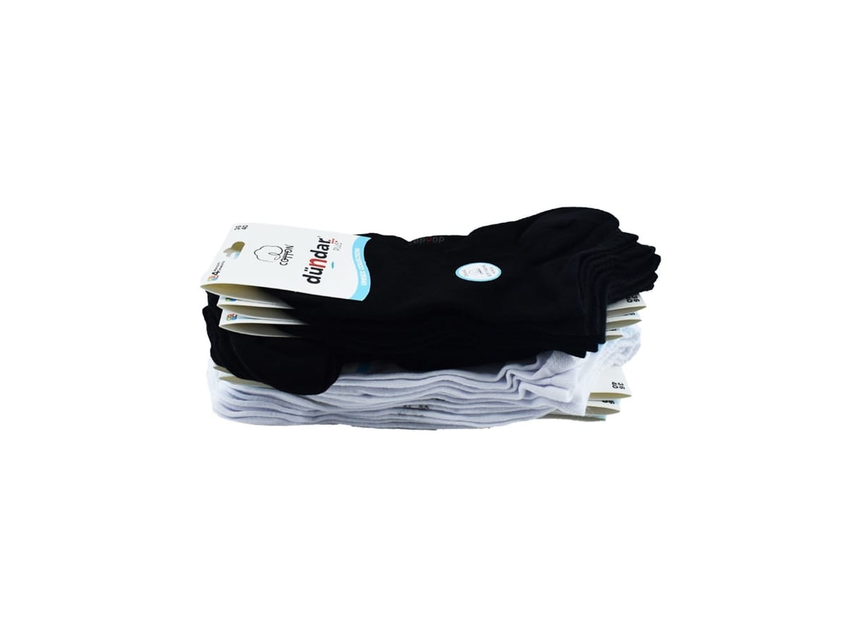 Dündar Çorap Dikişsiz Rahat Patik Çorap 12'li Dündar 6500 - Görsel 4