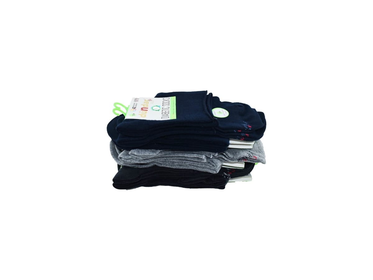 Dikişsiz Antibakteriyel Bambu Patik Çorap Seti Dündar 0614 - Koyu Renk Asorti