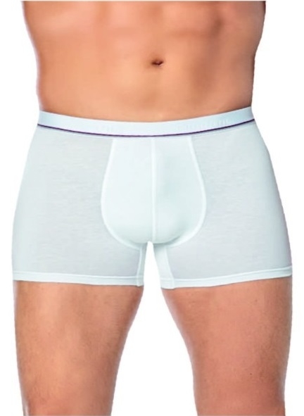 Pamuklu Esnek Bel Lastiği Erkek Boxer Öztaş 14002 - Beyaz