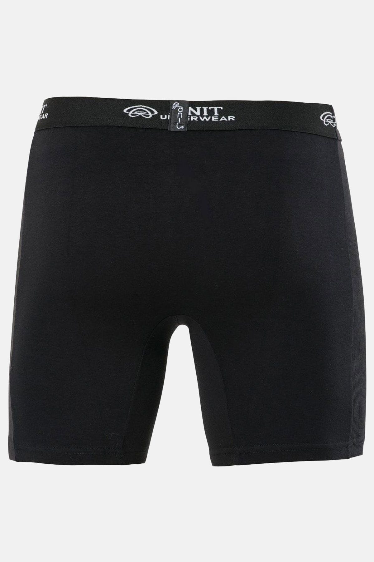 Uzun Paça Likralı Boxer Anıt 9054 - Siyah