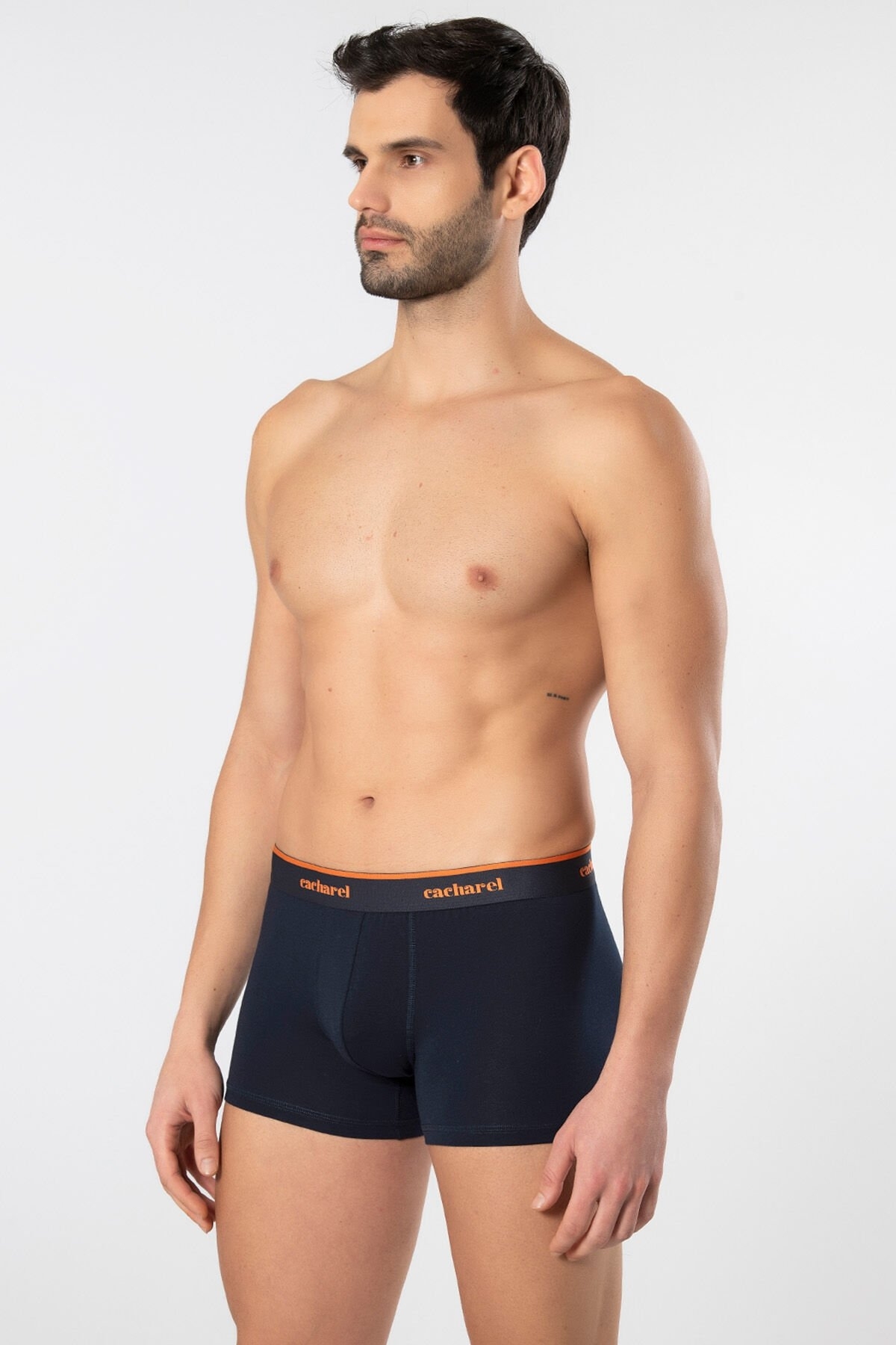 Cacharel Desenli Pamuklu Likralı Erkek Boxer Cacharel 1339 - Görsel 4