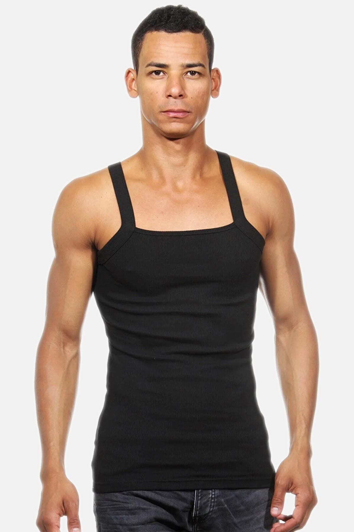 Anıt Pamuklu Ip Askılı Atlet Erkek Anıt 1177