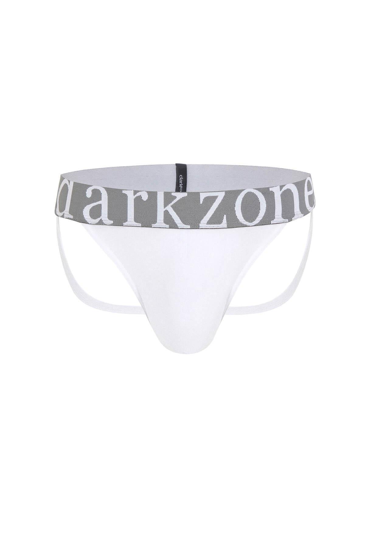 Geniş Lastikli Arkası Açık Fantezi Jockstrap Darkzone 6852 - Görsel