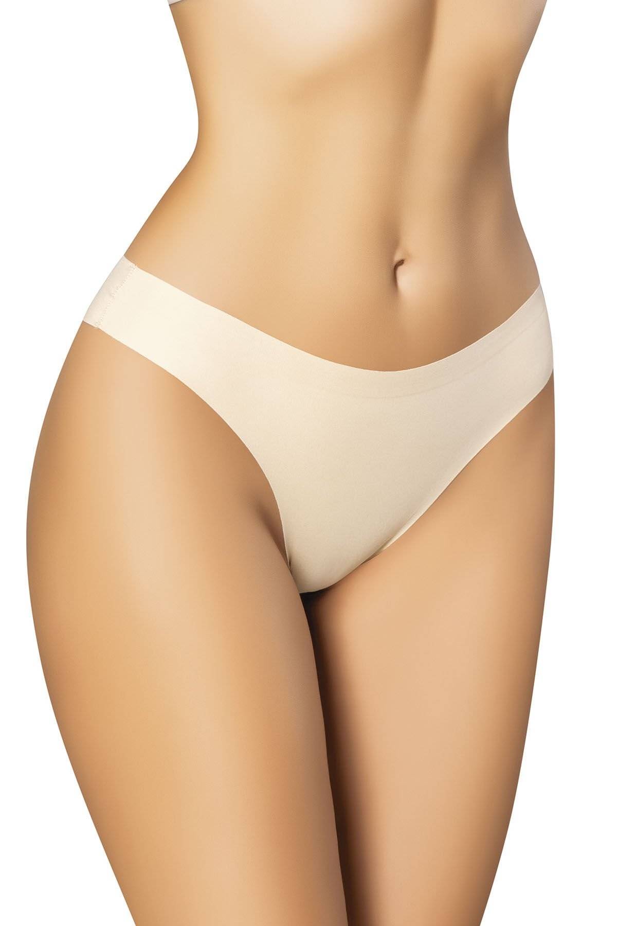 Lazer Kesim Yüksek Bel Toparlayıcı Korse Flex Fit 6012 - Ten