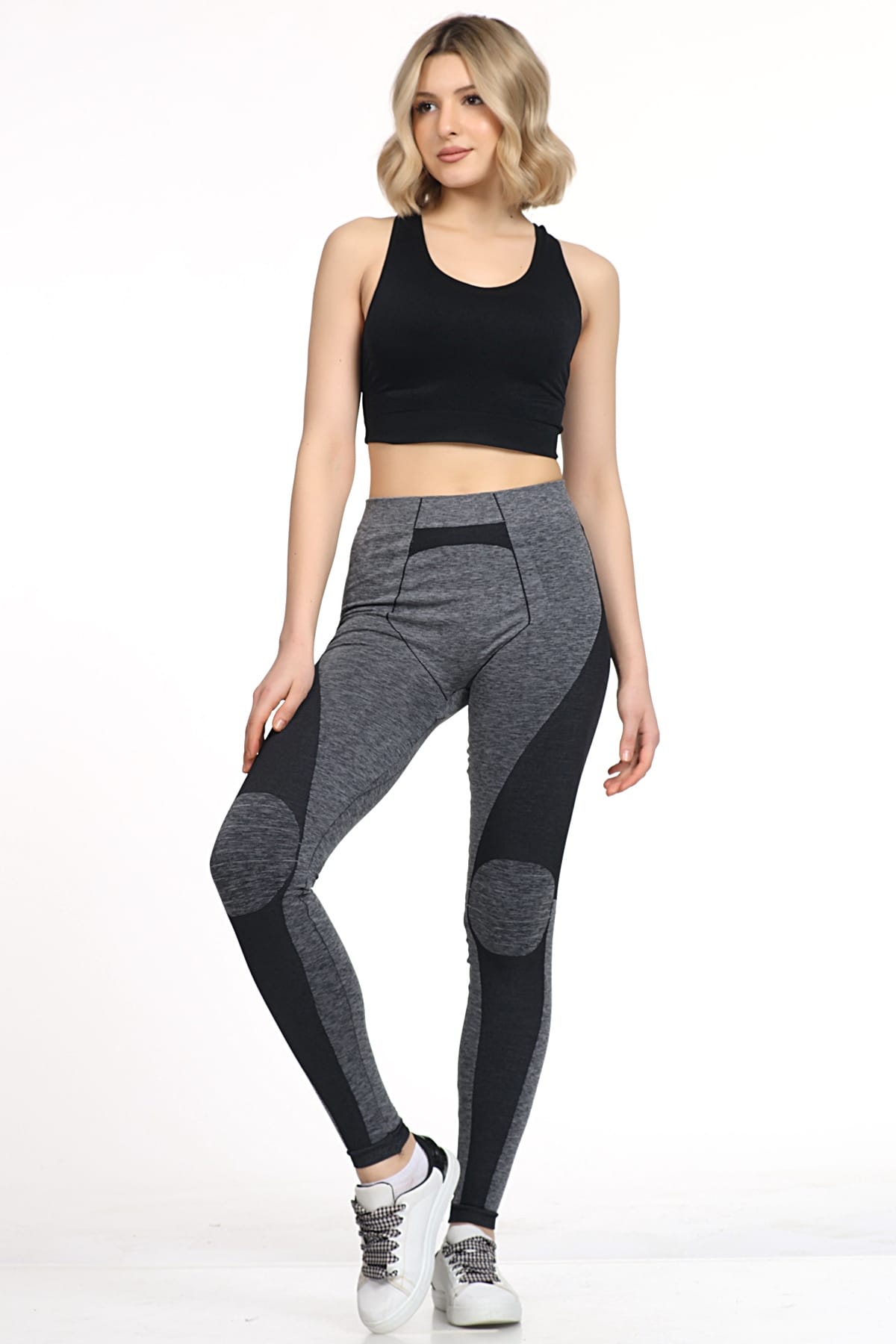 Gigotto Kadın Yüksek Bel Spor Tayt Miorre 279-000003 - Antrasit