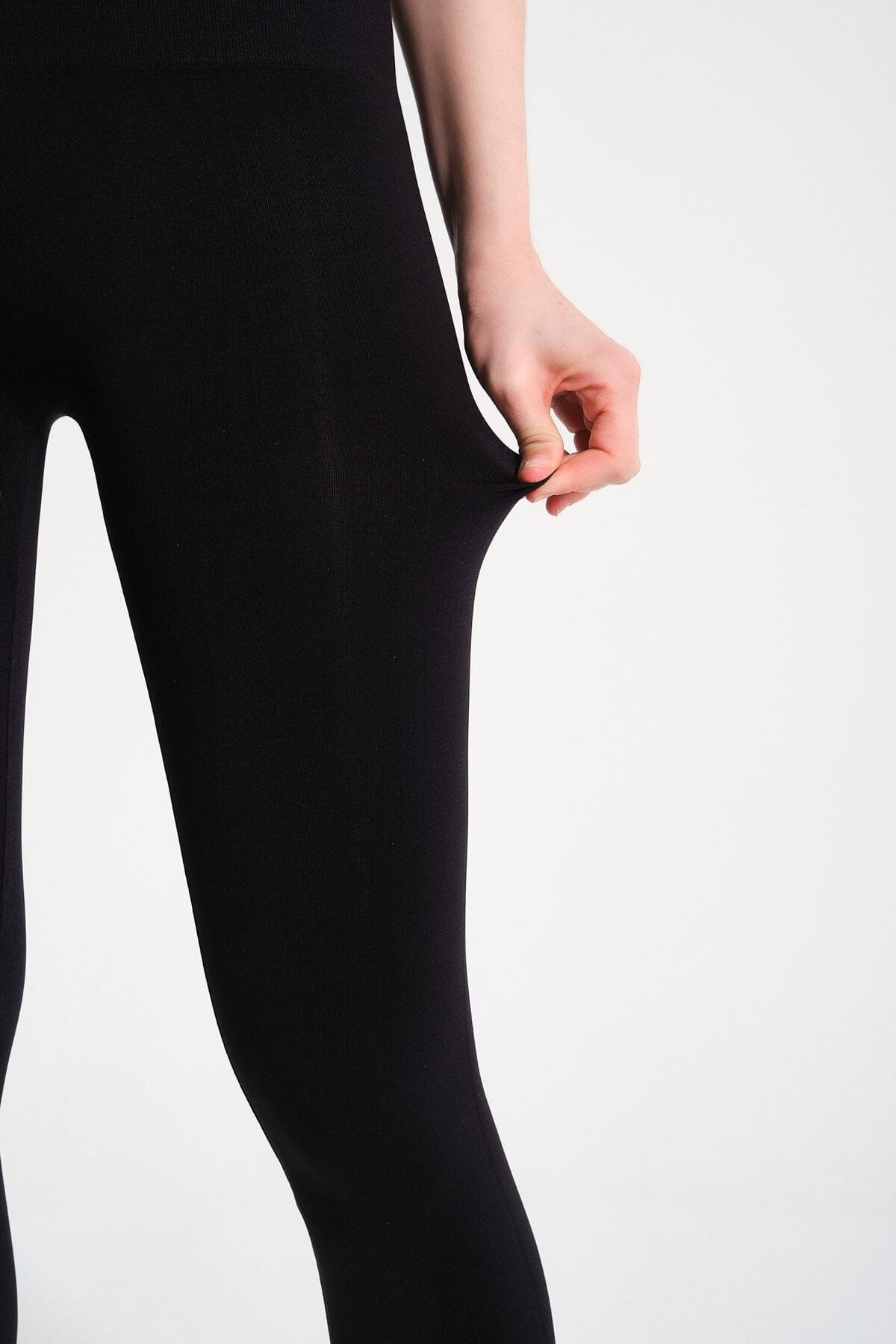 Ultra Yüksek Bel Korse Tayt Bel ve Karın Destekli FormActive 1450 - Siyah