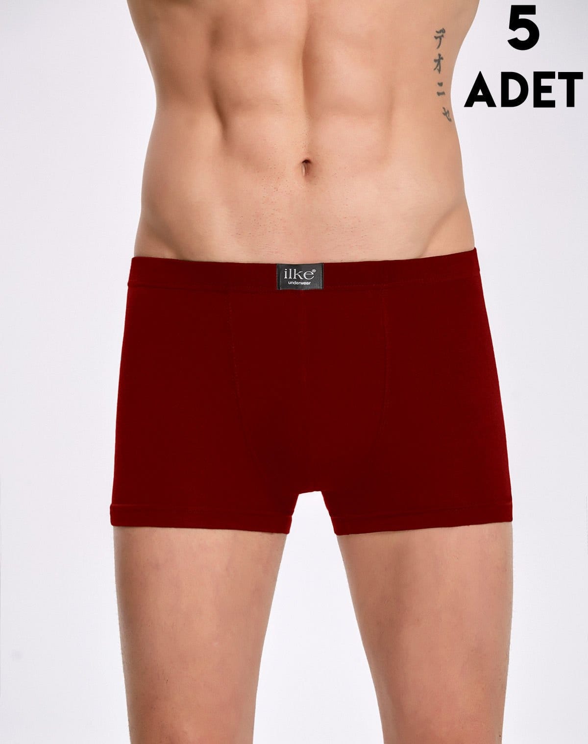 İlke Bambu Pamuklu Esnek Erkek Boxer 5li İlke 1606 - Görsel 4